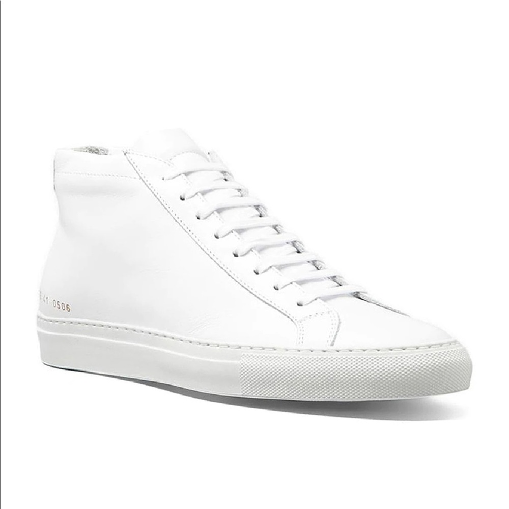 Never worn mid-top Common Projects sneakers